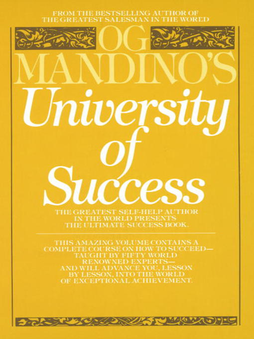 Title details for Og Mandino's University of Success by Og Mandino - Available